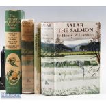 4x Henry Williamson Fishing Books, to include Saler the salmon 1st and 2nd impression 1935, Tales of