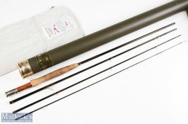 Orvis USA T3 906 - 4 carbon fly rod 9ft 4pc line 6 # 33/4 ounce tip flex 9.5 I worry a blocking reel