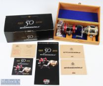 ABU Ambassadeur 50th Anniversary twin reel limited edition box set containing Record Ambassadeur
