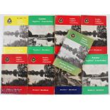 The London Anglers Association Members Handbooks - for years 1957, 1962 x2 1970 x4, 1975, 1981 in