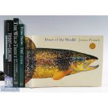 Trout 7 Salmon Fishing Books, to include Trout Etcetera Brian Clarke 1996, Trout & Salmon of North