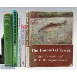 Trout Fishing Books Lot, to include Observers Fly Fishing Peter Wheat 1989, Trout Fishing H D Turing