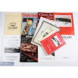 Sporting Gun Auction Sales Catalogues, brochures, with auctions by Nock Deighton, Weller & Dufty,