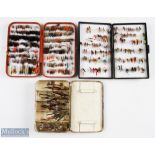 Hardy Brothers Ltd Fishing Fly boxes and Lure Tin, to include a scarce grey lure box full of