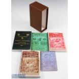 Hardy Drewett 5 set reproduction Hardy Brother Angling catalogues. 1883, 1894,1888,1900 & 1905 all