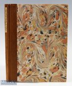 Late 19th c Treatise on Angling Fishing Book: Berners, Dame Juliana - "The Treatyse of Fysshynge