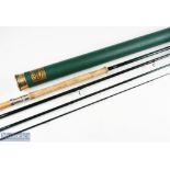 R Winston Rod co 14ft Spey rod 8 3/4oz, serial no 54210 with 25" cork handle, maple reel seat,
