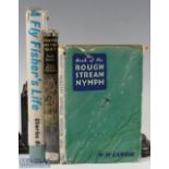 3x Fly Fishing Books, to include 1959 A Fly Fisher's Life by Charles Ritz - 230-page book all