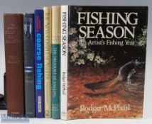 Fishing Book selection to include the Doomsday Book of Giant Salmon Vol 11 Fred Buller 2010, Fishing