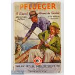 c1940's Pflueger fishing Trade Catalogue No.61, a wealth of information with some colour plates.