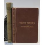 1883 The Art of Trout Fishing on Rapid Streams - H C Cutcliffe, contains a complete system of