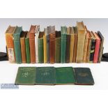 Fishing Books - a collection of period books - with noted titles of Modern Salmon Fishing Anthony