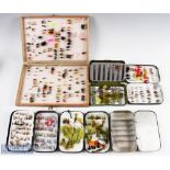 Selection of Wheatley fly boxes + Lure Box, to include foam lined, plastic and slim alloy examples