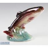 Ceramic Fish: By Jemma - Holland lusterware fish 18 cm wide