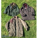 3x Fishing Hunting Sports Coats Jackets, size S-XL with makers of Nomad Ventx Xl, Timberland size S,