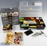 Large Fly Tying Kit and Equipment fly tying vice Apex, a plastic draw of threads, hooks, good
