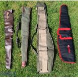 4x Gun Shot Gun Sleeves, to include a Gamo bag-unused, a Capture double gun sleeve bag looks unused,