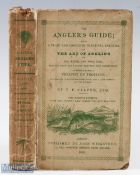 1833 The Angler's Guide 8th edition by Salter, T F: being a plain and complete practical treatise on