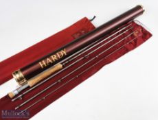 Hardy Alnwick Angel TE carbon fly rod 9'6" 4pc line 7 # alloy up locking reel seat with engine