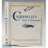 1981 LaFontaine, Gary - "Caddisflies" first edition containing photos and drawings throughout,