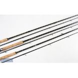 Daiwa C96 - 10 carbon trout fly rod 10 foot 2pc line 7/8 # double up locking alloy reel seat
