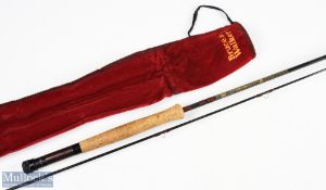 Bruce and Walker Hexagraph American River trout hand built in England fly rod 8 foot 2pc line 3/