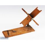 Hardy Bros 1911 Oak Folding Line Winder measures 30x10cm approx. appears in good overall condition