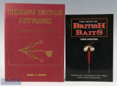 The Best of British Baits Chris Stanford signed copy 2001, plus Fishing Tackle Antiques