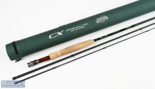 Cortland CX fly CX390 carbon fly rod 9ft 3pc line 4 # double up locking alloy reel seat with burr