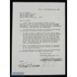 ENTERTAINMENT - HOLLYWOOD - KARL MALDEN original contract signed by Malden for his role in 'Captains