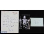 SPORT - BOXING - SIR HENRY COOPER group including a 6x4 bw photograph signed by Cooper to lighter