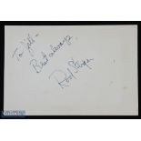 ENTERTAINMENT - HOLLYWOOD - ROD STEIGER signature on an album page