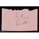ENTERTAINMENT - HOLLYWOOD - ORSON WELLES - signature on an album page