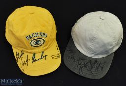 Multi-autographed 'Packers' Baseball Cap featuring Gary Player, Lee Trevino, Sandy Lyle etc all