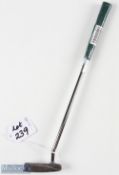 2011 Official Masters Golf Merchandise Miniature Putter - c/w date, logo and Masters Signature to