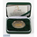 2017 Masters Golf Tournament Commemorative silver and gilt medal - winner Sergio Garcia ltd ed no