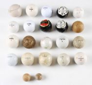 Collection of various interesting golf balls from Bramble pattern onwards (20) - The Colonel