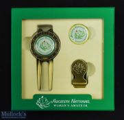 Augusta National Women's Amateur Championship Golf boxed set - containing Divot repair and ball