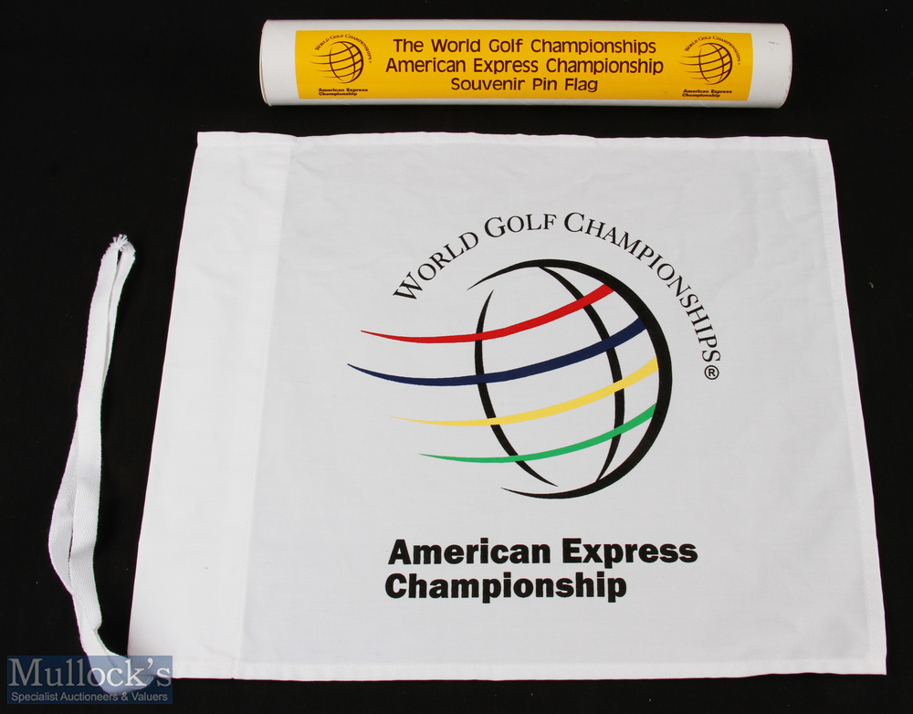 Official The World Golf Championships American Express Championship Souvenir Pin Flag overall 14"