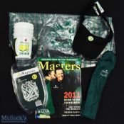 Collection of Official Masters Golfing Merchandise (8) to include 4x Berry Pack Cups for '04, '