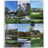 Collection of National Augusta Golf Club Masters Spectator Guide Booklets from 2004-2018 (6) -