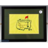 2014 Masters golf tournament pin flag Stephen Gallacher's 1st appearance at Augusta National