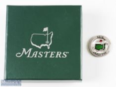 2016 Official Masters 'Scotty Cameron Handcrafted' circular map/flag coloured enamel round golf ball