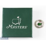 2016 Official Masters 'Scotty Cameron Handcrafted' circular map/flag coloured enamel round golf ball