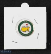 Original 1984 US Masters Golf Tournament Ball Marker - (won by Ben Crenshaw) the first enamel