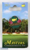 2013 Masters Golf Tournament Commemorative enamel pin badge - won by Adam Scott (1st Australian to