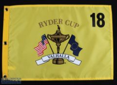 Ryder Cup Valhalla Country Club flag 19th hole, size #52cm x 36cm