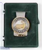 Masters Golf Tournament Money Clip - official merchandise in plated and gilt finish and makers