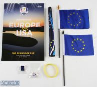 2018 Ryder Cup European collection (7) an official programme, Le Golf National France enamel pin