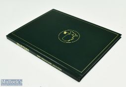 2010 Masters Golf Annual - won by Phil Mickleson for the 3rd time - original green and leather